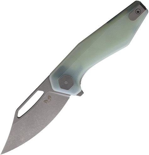 Damned Designs Hades Linerlock Jade G10 SW Clip Point 14C28N Sandvik – Knives.mx