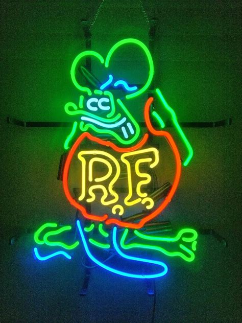 NEW Rat Fink Neon Sign / Rat Fink Signs / Hot Rod Sign