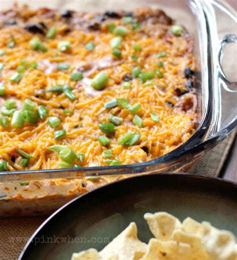 Delicious Mexican Chicken Casserole - PinkWhen