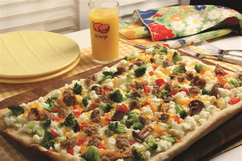 Breakfast Sunrise Pizza Recipe - Mr. Food Test Kitchen