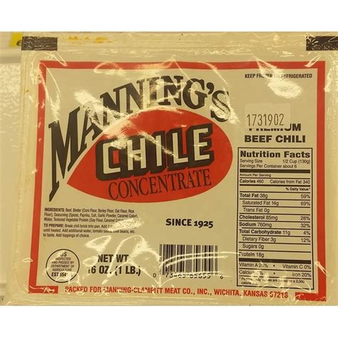 Mannings Chili Brick (16 oz) - Instacart