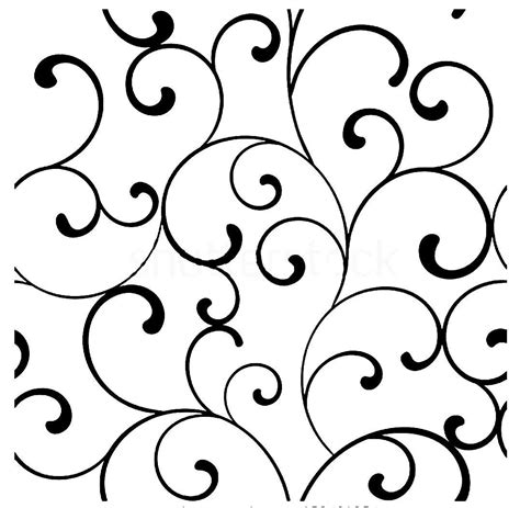 Swirl design pattern, Filigree pattern, Swirl pattern