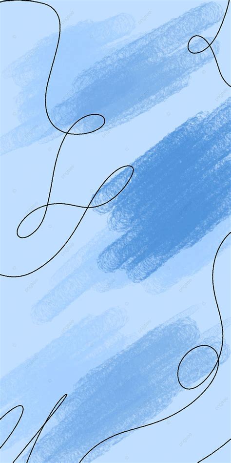 Calm And Peaceful Blue Abstract Drawing With Lines Line Background, Geometric Background ...