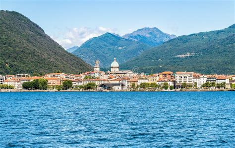 Intra, Verbania on Lake Maggiore Stock Photo - Image of touristic, intra: 74817134