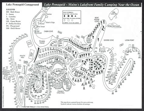 Campground Site Map – Lake Pemaquid Campground