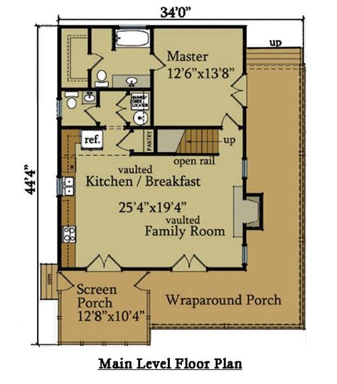 Cabin Floor Plans 4 Bedroom | Viewfloor.co