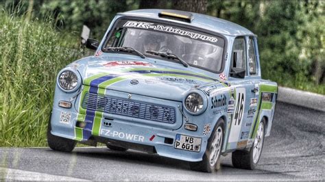 AvD Rallye Sachsen 2015 - Trabant P 601 Onboard - WP6 Weißensand 2 - YouTube