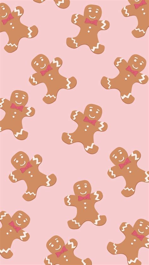 Cute Christmas Gingerbread Wallpapers - Wallpaper Cave