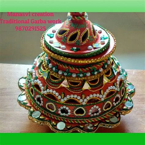 Navratri Special Garba Traditional Decorative Garbas work Done by us ...