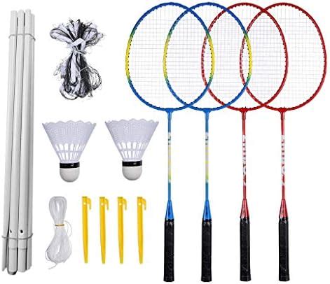 Outdoor Badminton Net Set, Portable Badminton Rackets Combo Combination ...