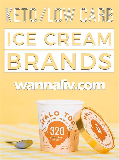 Keto/Low Carb Friendly Ice Cream Brands + 50 Free Recipes | Ice cream ...