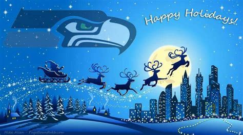 Pin by Lisa McCurdy on Seattle Seahawks | Merry christmas wallpaper ...