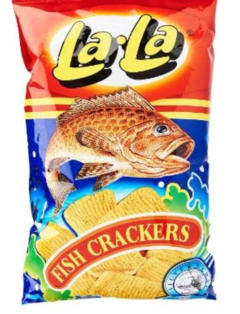 Lala Fish Crackers Salt and vinegar 100 grams | CLT Enterprise