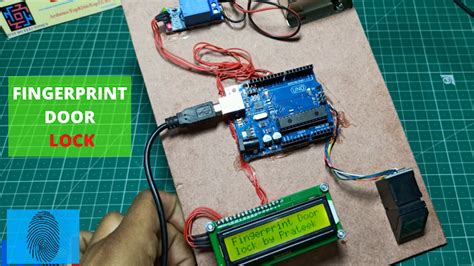 Make Fingerprint Door Lock | Arduino Project