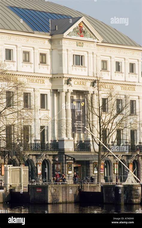 White building of Carre Theatre in Amsterdam, Holland Stock Photo - Alamy