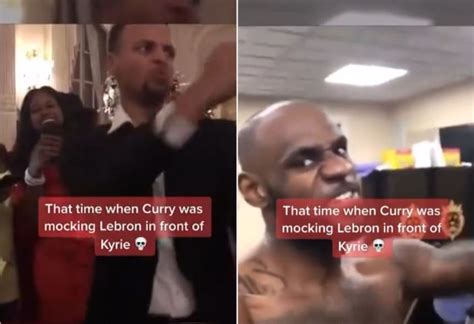 When Stephen Curry Mocked LeBron James’ “Angry” Dance In Front Of Kyrie ...