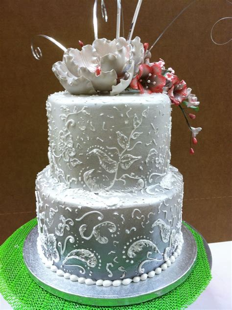 Wedding cake | Bakery cakes, Cake, Wedding cakes