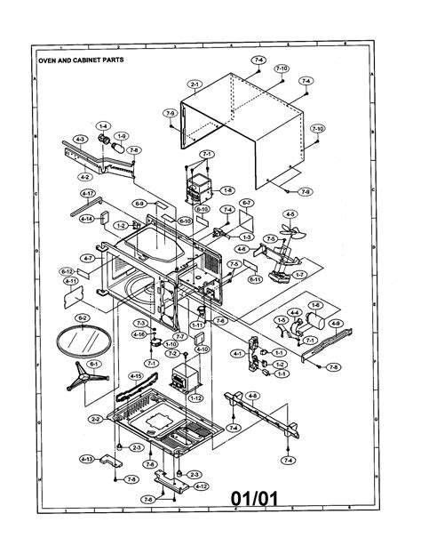 [DIAGRAM] Sharp Carousel Microwave Parts Diagram - MYDIAGRAM.ONLINE