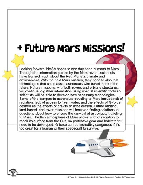 Learn About the 2020 Mars Mission for Kids | Woo! Jr. Kids Activities ...