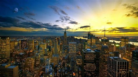 Ultra City - Top Ultra City Background - Sunset city, City , New york ...