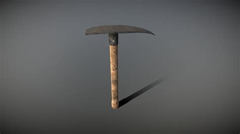 Golddigger pickaxe - Download Free 3D model by Thunder (@thunderpwn ...