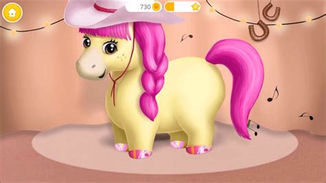 Pony Sisters Hair Salon 2 - Woki Toki Apps - Gameplay for kids - TutoTOONS - YouTube