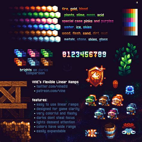an old - school computer game with lots of different colors and ...