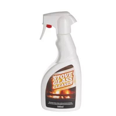 Wood Burning Stove Glass Cleaner Spray 500ml | Lakeland