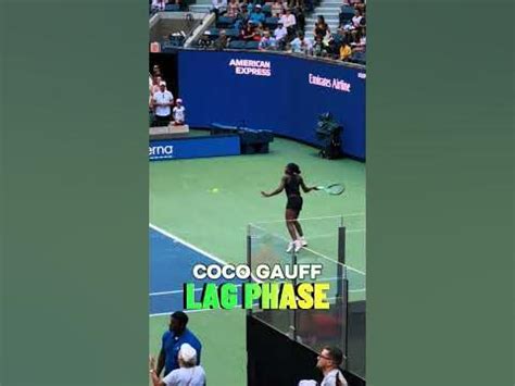 Coco Gauff forehand technique - YouTube