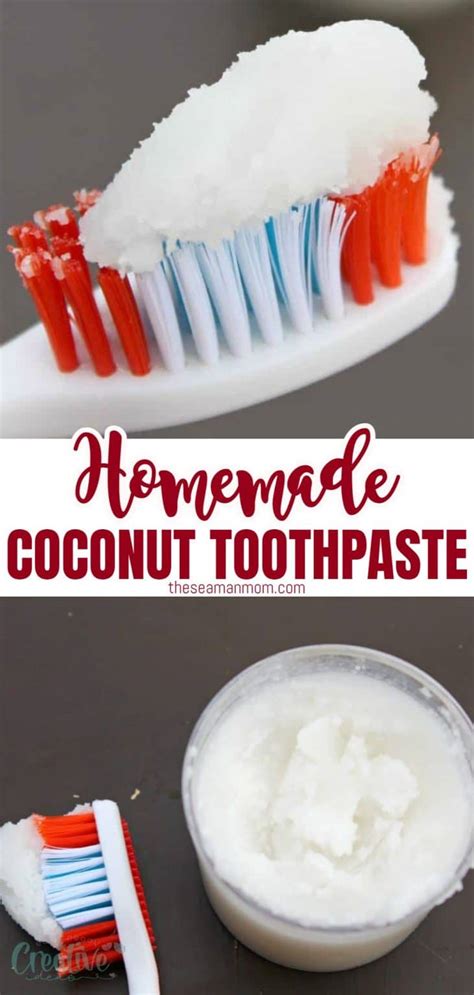 Best Homemade Toothpaste With Coconut Oil - Easy Peasy Creative Ideas