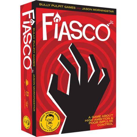 Fiasco 2nd Edition Boxed Set + complimentary PDF – Leisure Games