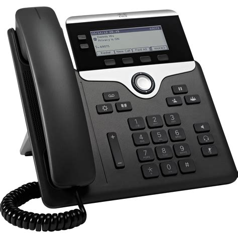 Cisco 7821 Two-Line IP Phone (Charcoal) CP-7821-K9= B&H Photo