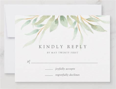 Wedding RSVP Examples – Sample RSVPs you can use for your wedding – Replied Blog