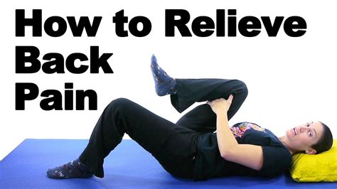 Back Pain Relief Exercises & Stretches - Ask Doctor Jo - YouTube