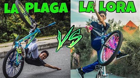 LA PLAGA VS LA LORA - GAME OF STUNT / LA PLAGA - YouTube