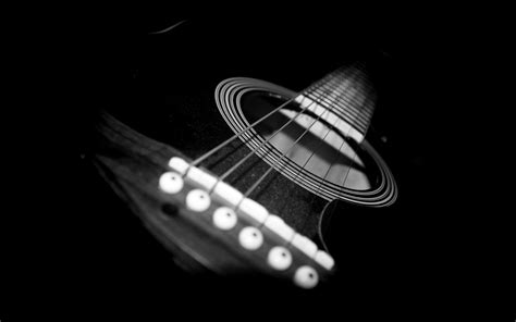 Black Acoustic Guitar Wallpaper Hd Collection of black acoustic guitar ...