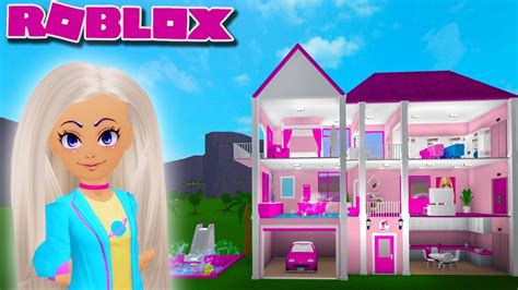 Roblox Barbie Life In The Dreamhouse Barbie House Tour Pool Slide And ...