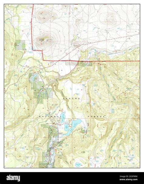 Greer, Arizona, map 1997, 1:24000, United States of America by Timeless ...