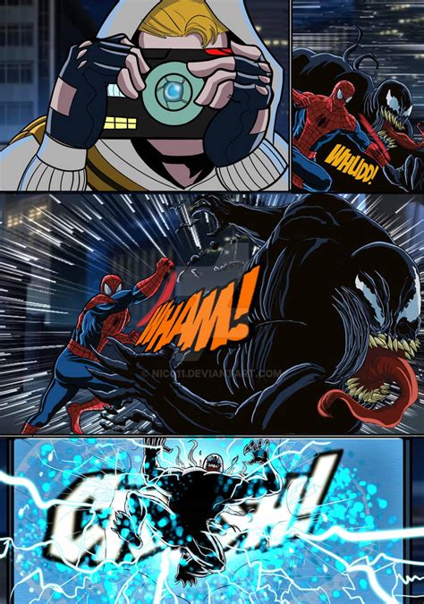 ultimate cartoon Spider-man vs Venom by nic011 on DeviantArt