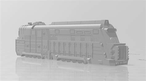 STL file big alice from snowpiercer locomotive 🚂 ・3D printable model to ...