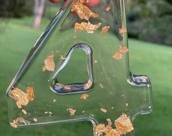 Resin Table Gold - Etsy