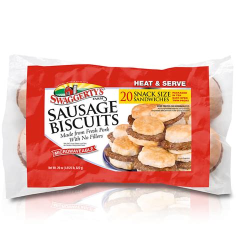 Sausage Biscuits by Swaggerty's Farm (20, Bag) | Swaggerty's Farm