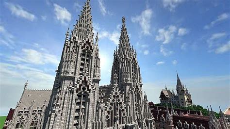 Cologne Cathedral Map - 9Minecraft.Net