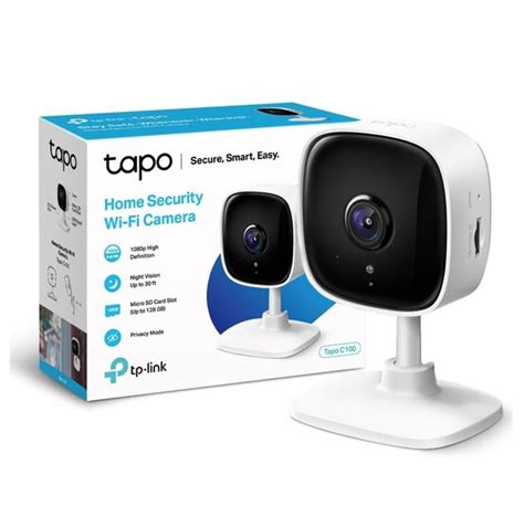 CAMARA IP TP-LINK TAPO C100 1080P - WIFI - VISION NOCTURNA - SD