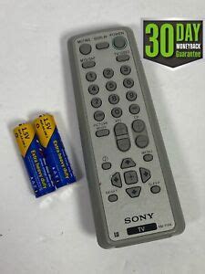 Sony TV Remote Control (RM-Y194). WEGA Trinitron original remote for KV ...