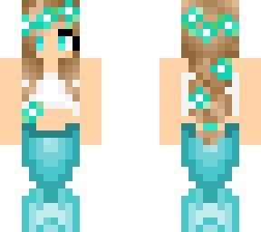 cute mermaid | Minecraft Skin