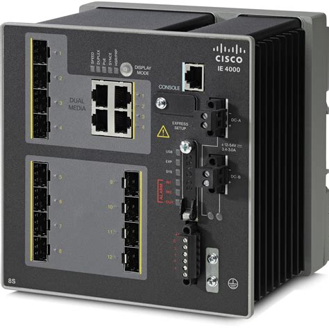 Cisco IE-4000-8S4G-E Layer 3 Switch - Walmart.com - Walmart.com