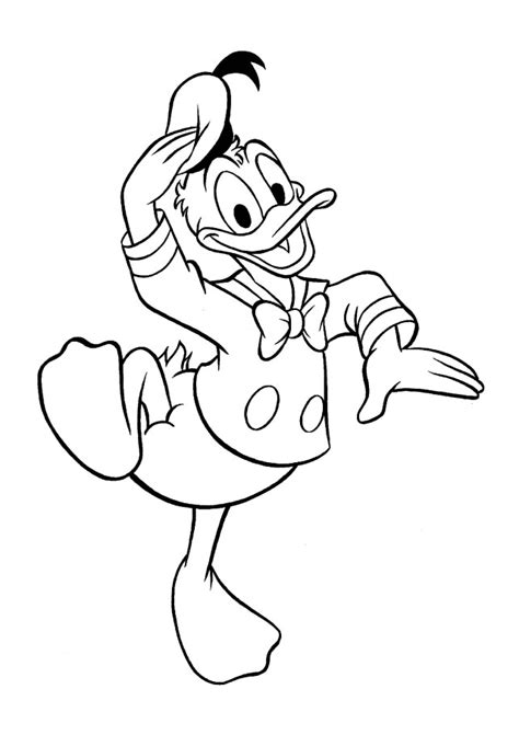 Free Printable Donald Duck Coloring Pages For Kids