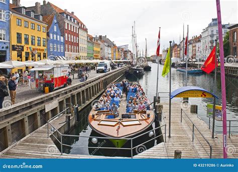 Canal Tours Copenhagen editorial photo. Image of boat - 43219286