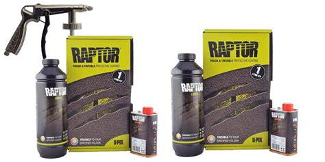 Buy UPOL Raptor Liner Tintable 1L Urethene Truck Coating Kit X2 PACK ...